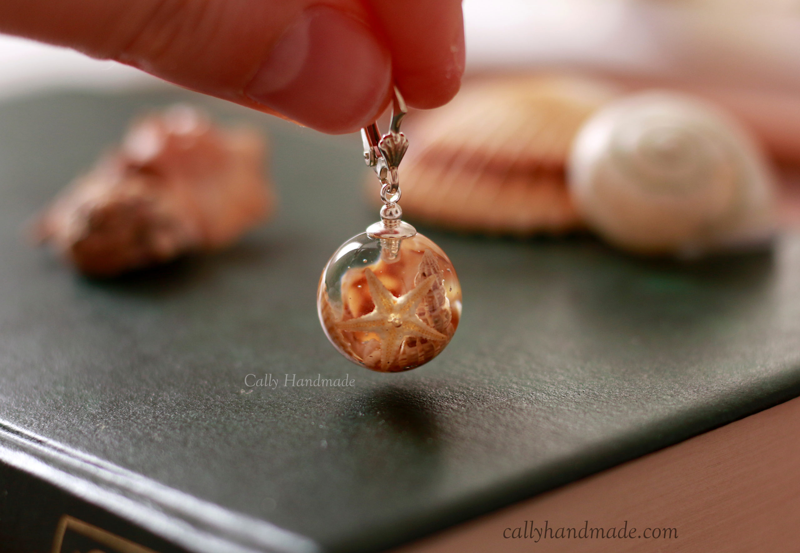 BO coquillages 02 boucles d'oreilles coquillages callyhandmade