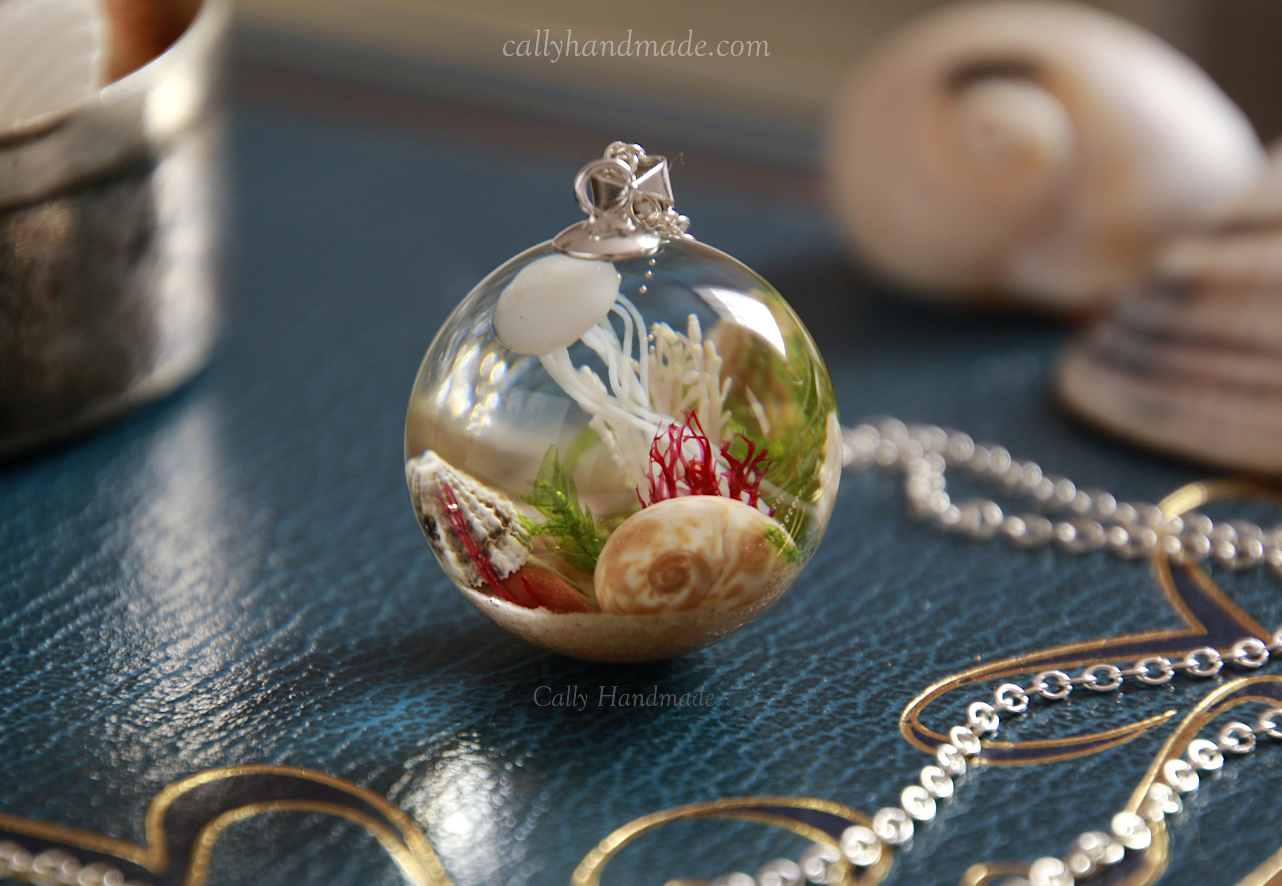 collier mer fait main handmade made in france