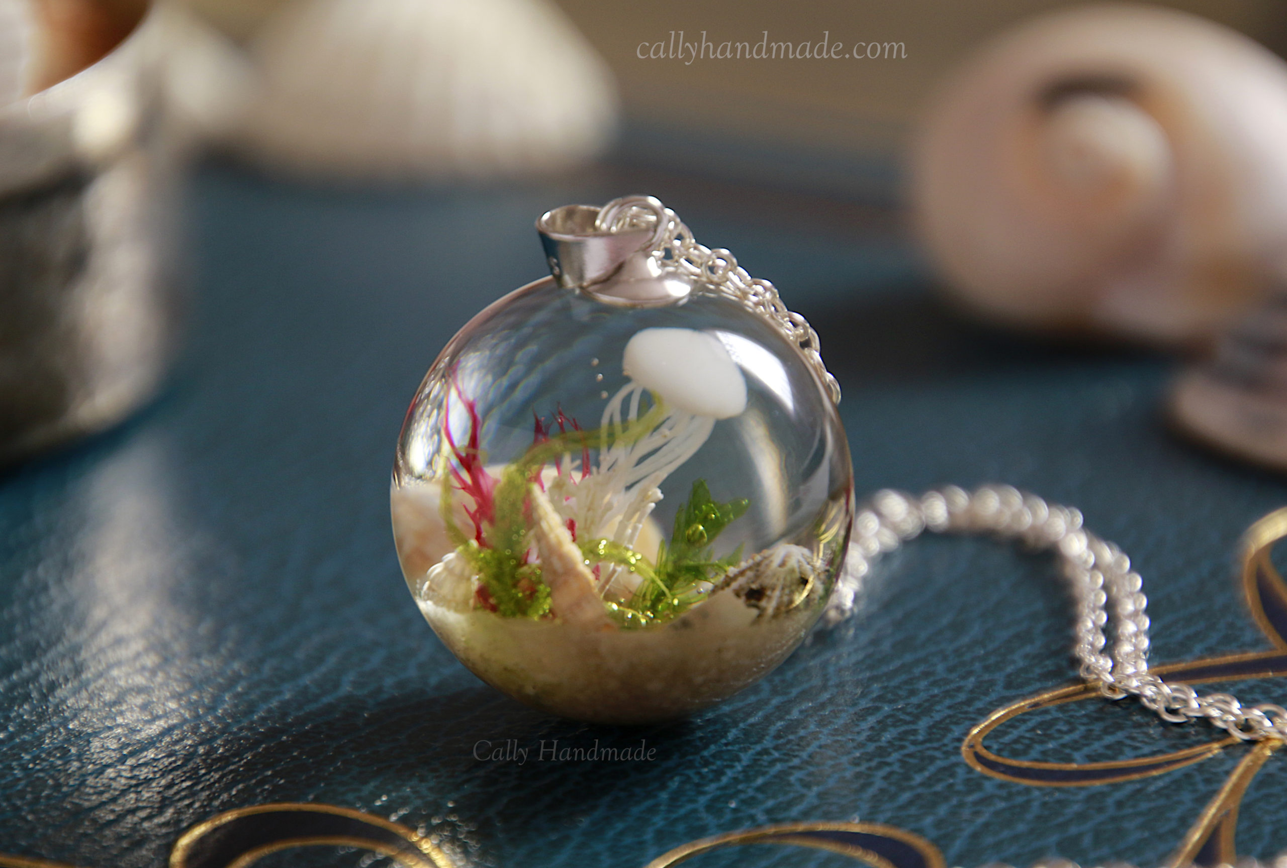 collier mer fait main handmade made in france